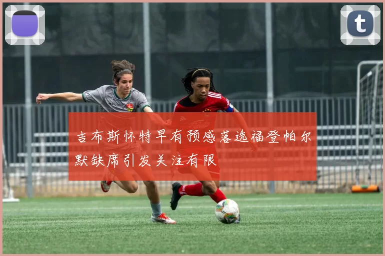 吉布斯怀特早有预感落选福登帕尔默缺席引发关注有限